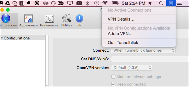 VPN ejecutándose automáticamente en segundo plano en Mac