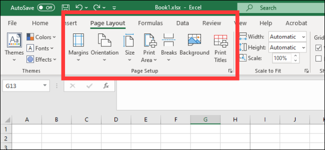 Excel - Diseño