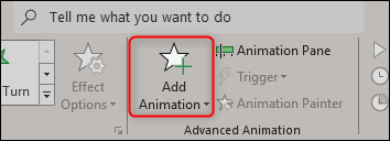Agregar animaciones