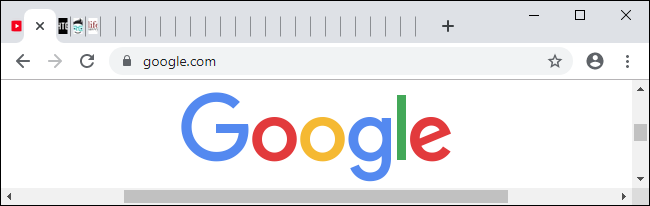 Se abre una gran cantidad de pestañas en la barra de pestañas de Chrome.