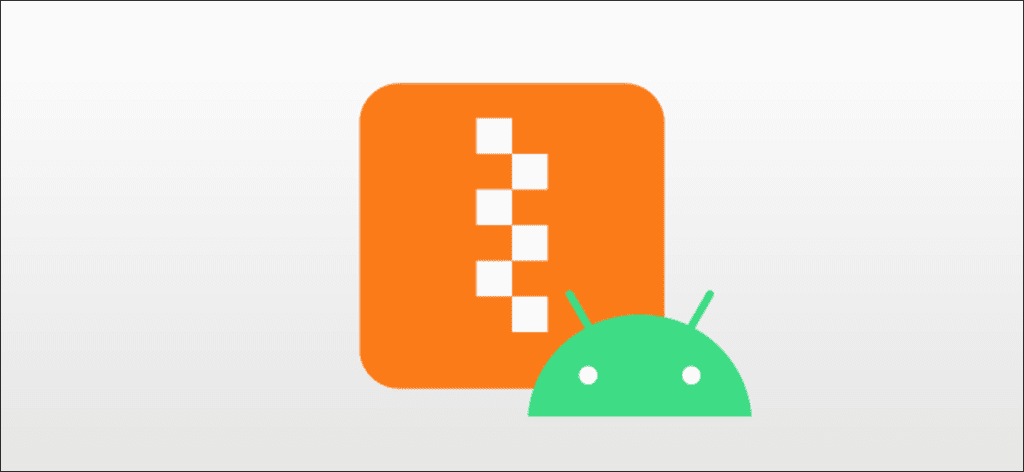 héroe de archivo zip abierto de android