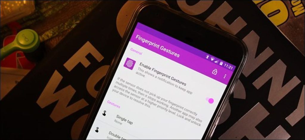 Cómo agregar gestos al lector de huellas dactilares de su teléfono Android