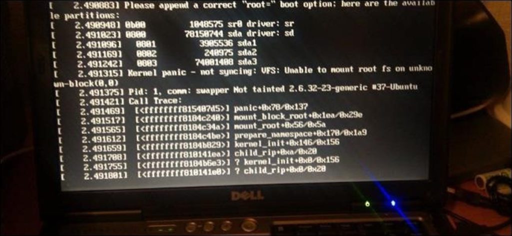 Cómo arreglar un sistema Ubuntu cuando no arranca