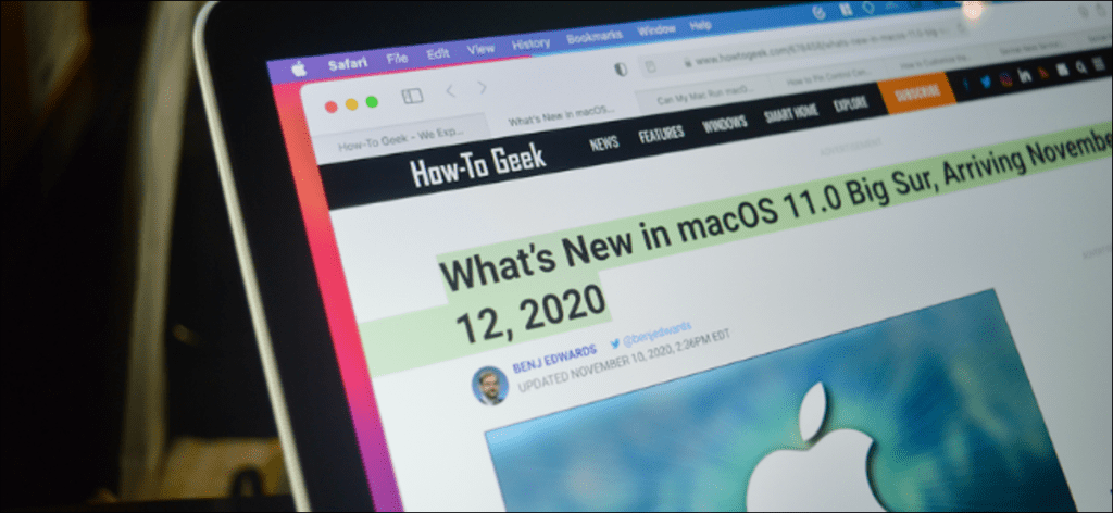 Usuario de Mac Cambio de acento y color de resaltado en macOS Big Sur