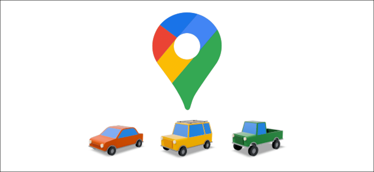 mapas de google del coche