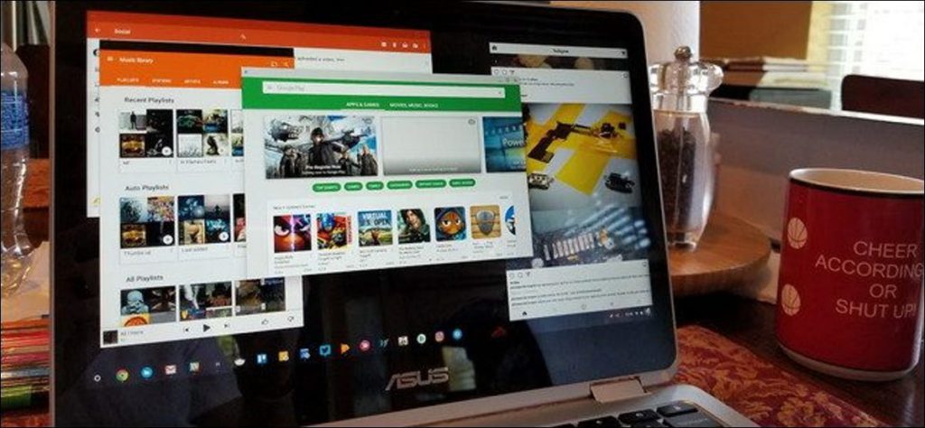 Cómo cambiar el tamaño de las aplicaciones de Android en Chromebooks