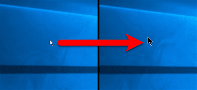 Cómo cambiar el tamaño y el color del puntero del mouse en Windows