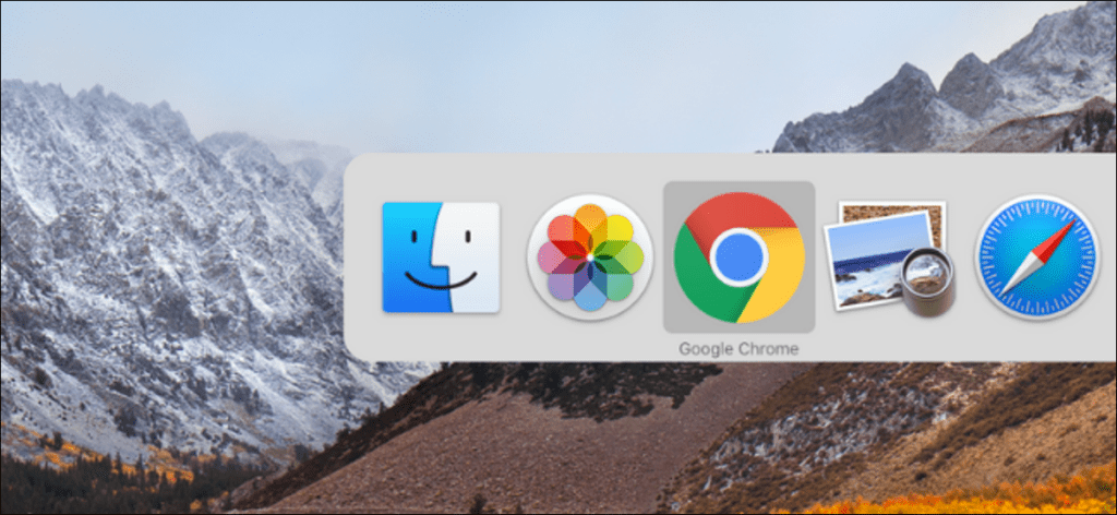 Use App Switcher en Mac para cambiar entre aplicaciones abiertas y ventanas