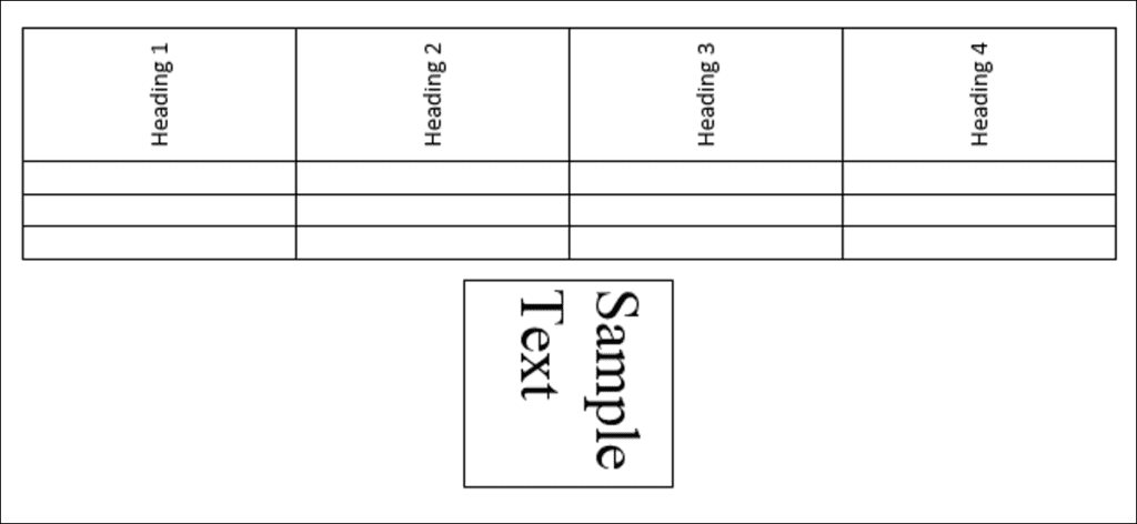 Cómo cambiar la dirección del texto en Word 2013