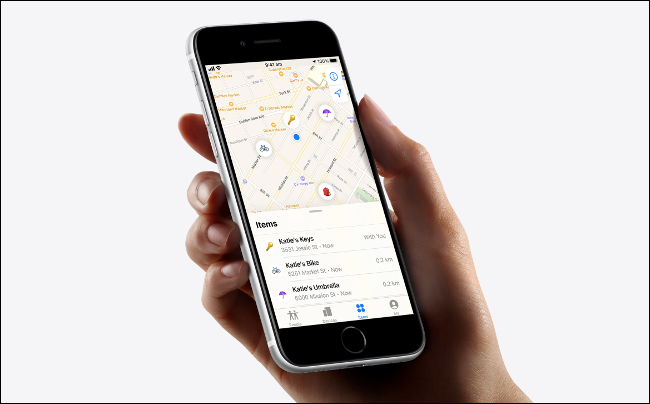 Localice Apple AirTag a través de Find My