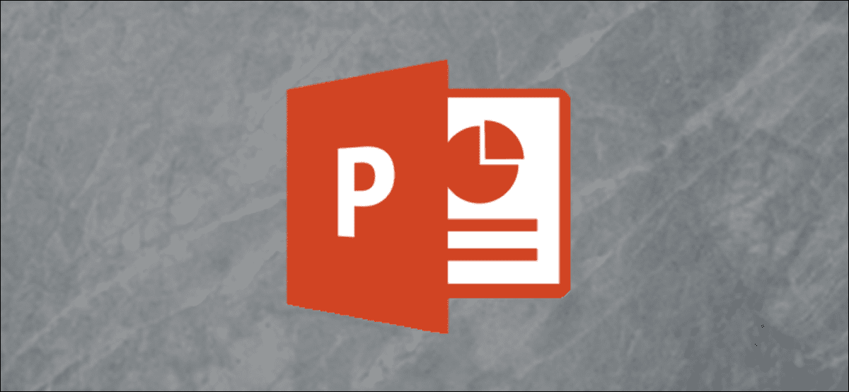 El logotipo de Microsoft PowerPoint.