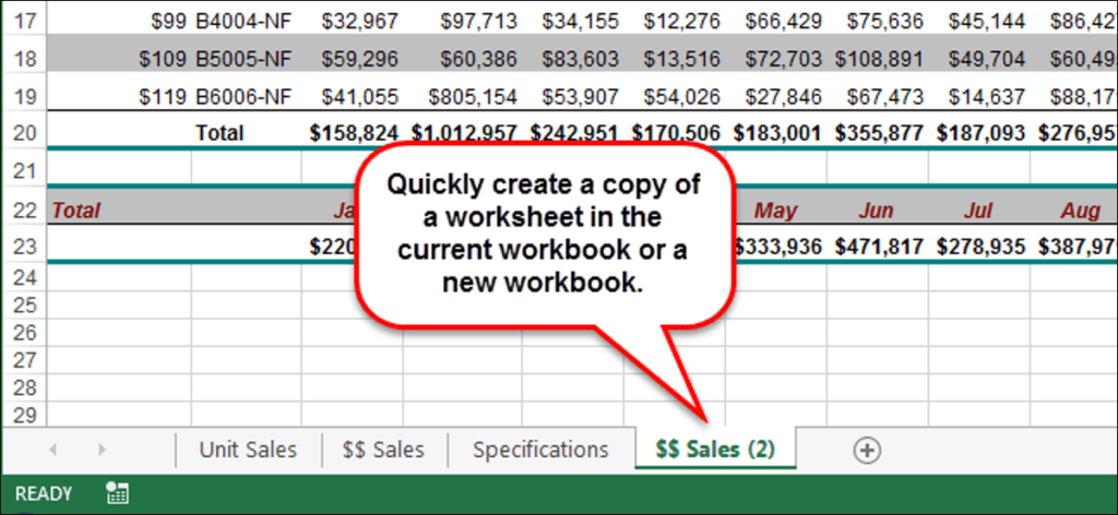 Cómo copiar o mover una hoja de trabajo a otro libro en Excel