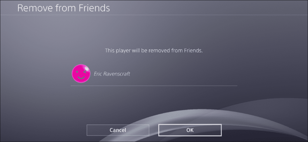 Cómo eliminar a alguien de tu lista de amigos de PlayStation