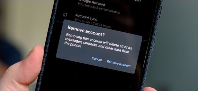 Cómo eliminar una cuenta de Gmail de su dispositivo Android