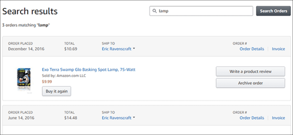 Cómo encontrar su historial de pedidos de Amazon
