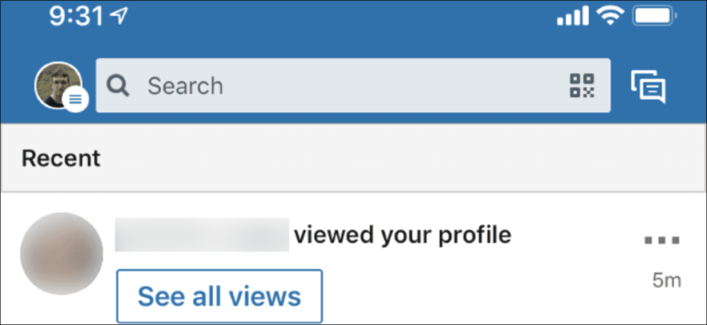 LinkedIn muestra que alguien ha visto tu perfil