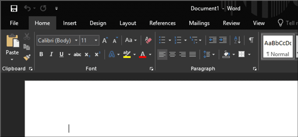 Cómo habilitar el modo oscuro en Microsoft Office