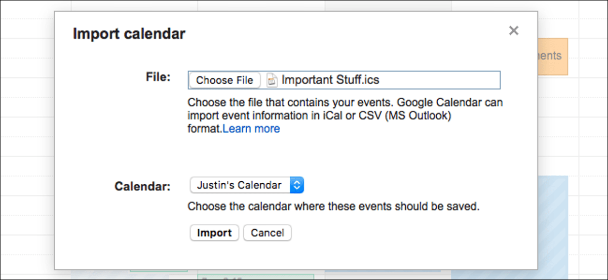 Cómo Importar Un Archivo ICal O .ICS En Google Calendar Experto Geek