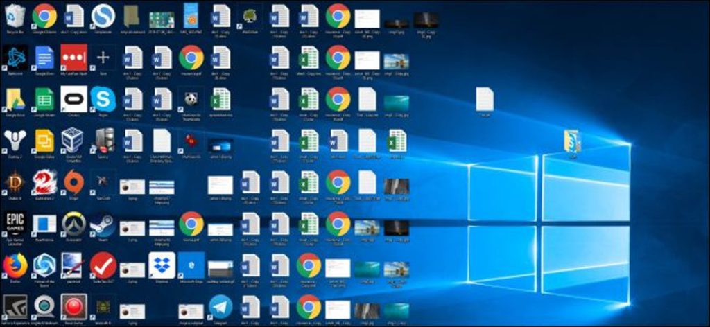 Cómo organizar su desordenado escritorio de Windows (y mantenerlo así)