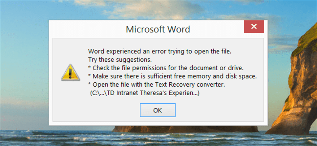 Cómo recuperar documentos perdidos o dañados en Microsoft Word 2016