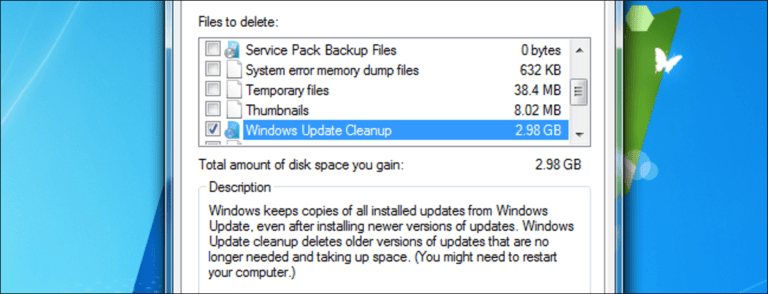 Cómo reducir el tamaño de su carpeta WinSXS en Windows 7 u 8