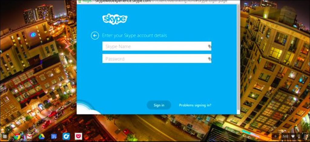Cómo usar Skype en tu Chromebook
