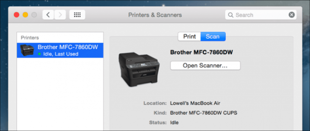 Cómo usar un escáner en su computadora Mac OS X