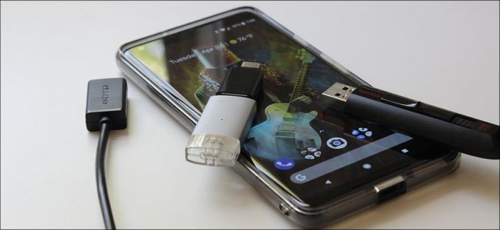 Cómo usar una unidad flash USB con Android