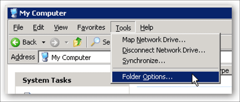 Solución de problemas de «Mi PC» que se abre lentamente en Windows XP