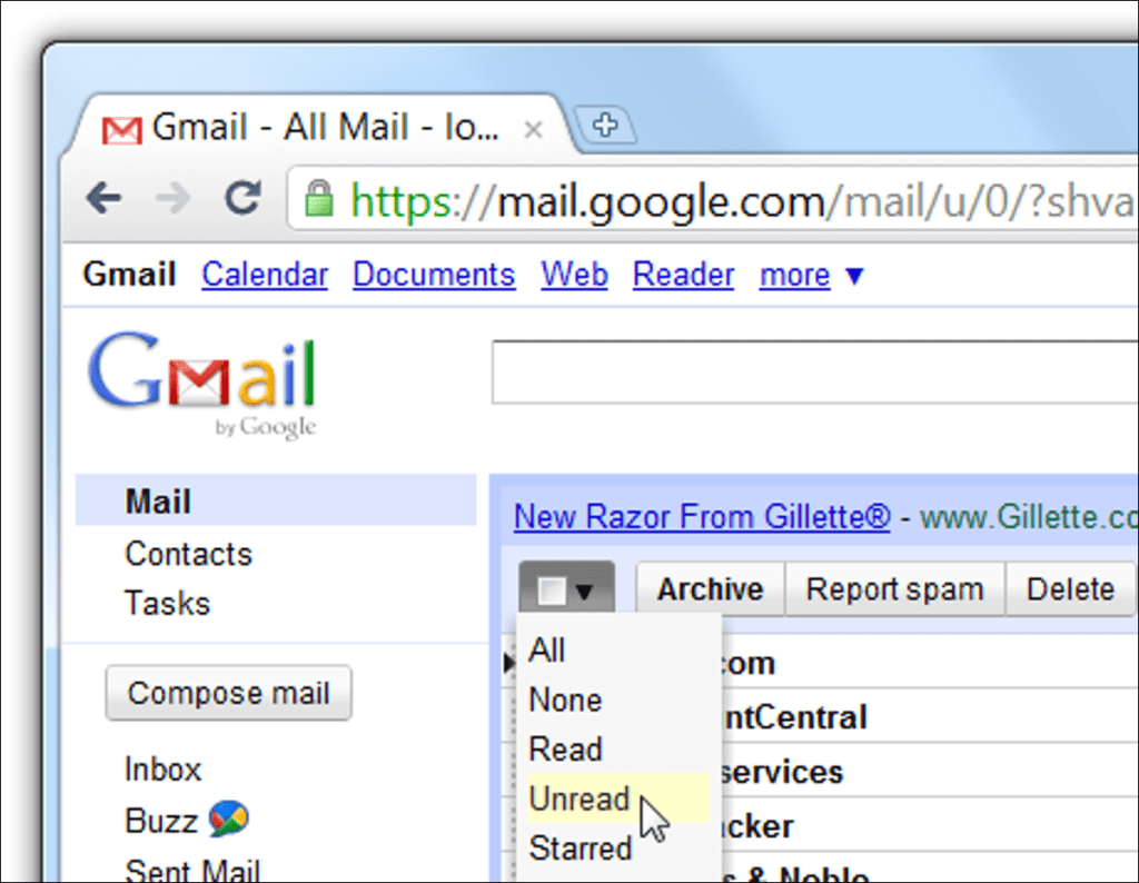 ¿Cómo mostrar solo los correos electrónicos no leídos en Gmail? [Answers]