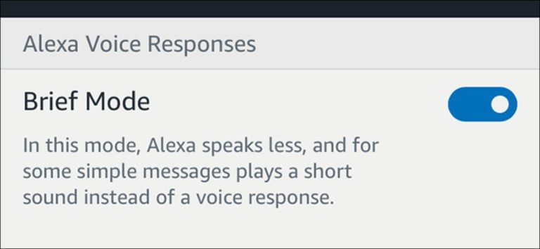 ¿Qué es el modo breve de Alexa y cómo lo activo (o desactivo)?