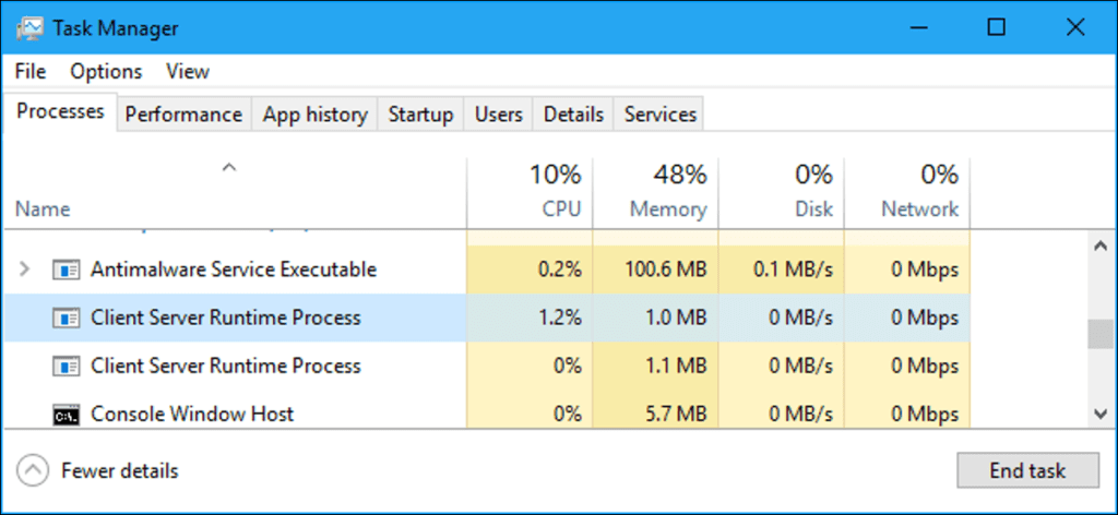 ¿Qué es el proceso de ejecución cliente-servidor (csrss.exe) y por qué se ejecuta en mi PC?