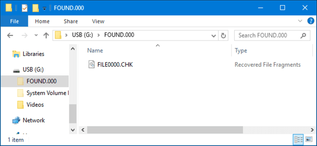 ¿Qué son la carpeta FOUND.000 y el archivo FILE0000.CHK en Windows?