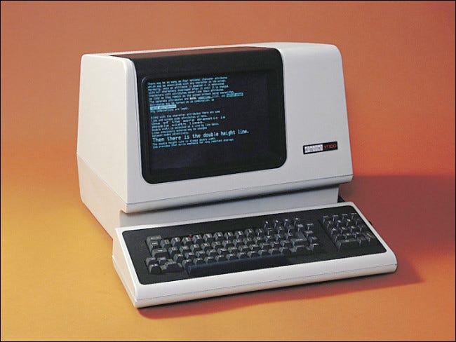 El terminal DEC VT-100