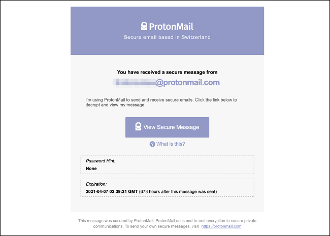 Mensajes de ProtonMail cifrados para todas las cuentas de correo electrónico