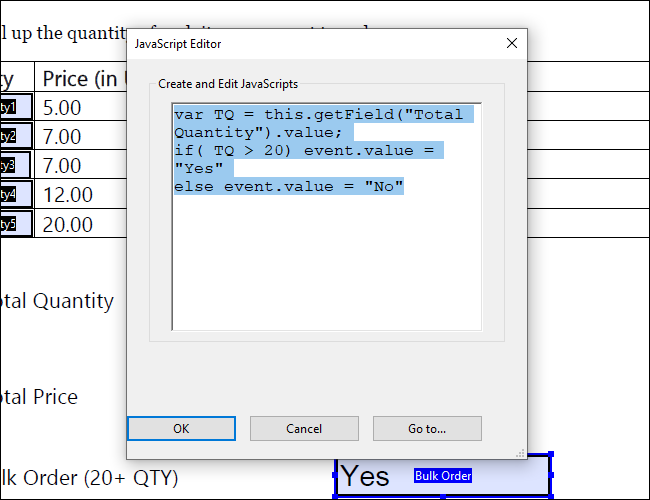 Adobe Acrobat Javascript