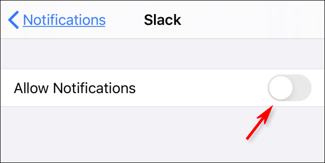 Notificaciones deshabilitadas en iOS