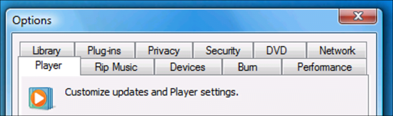 Abrir automáticamente Windows Media Player en modo Mini Player