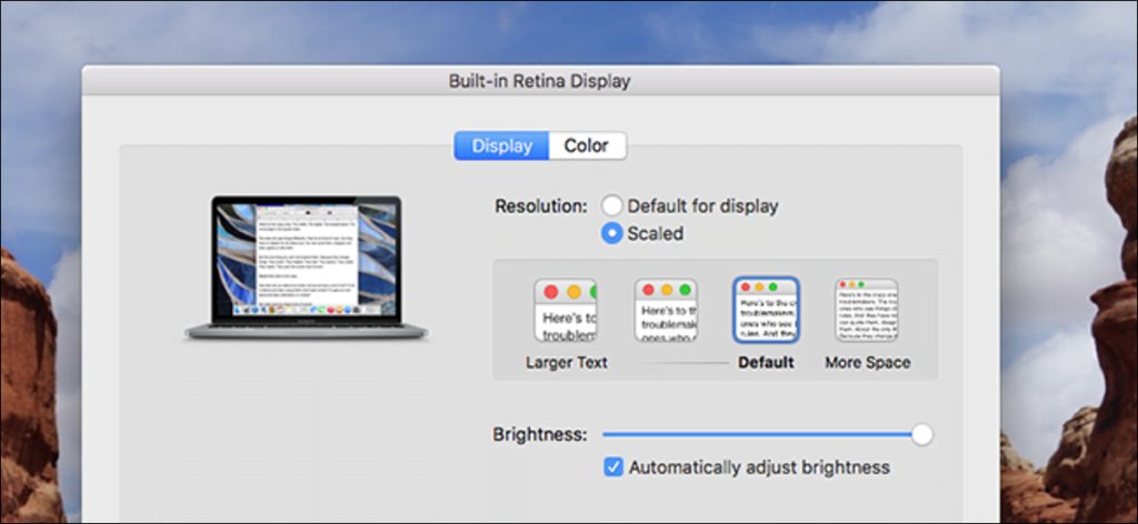 Cómo agrandar el texto y los iconos en la pantalla Retina de tu Mac