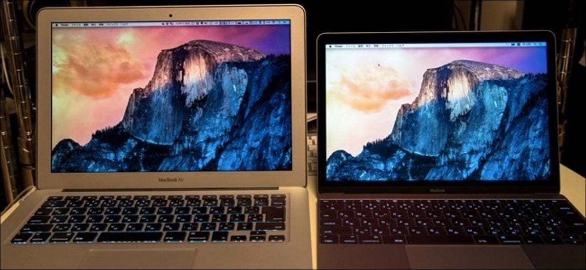 MacBook (Retina 2015) y MacBook Air (2011 Mid 13 pulgadas)