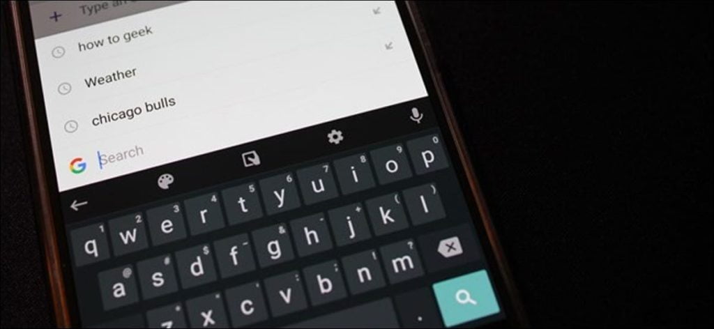 Cómo habilitar (o deshabilitar) la búsqueda de Google en el teclado Gboard de Android