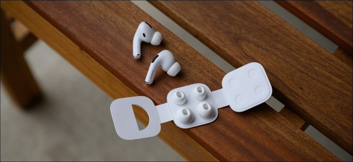 Tamaños de almohadillas para los oídos Apple AirPods Pro