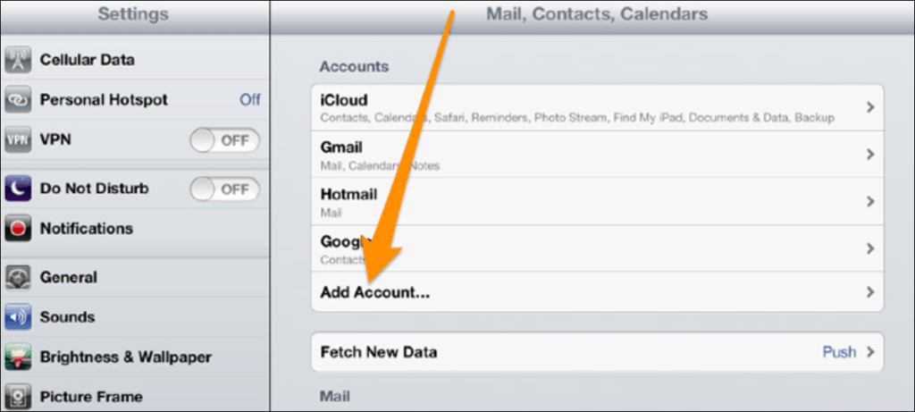 Cómo sincronizar sus contactos de Gmail / Google con su iPad