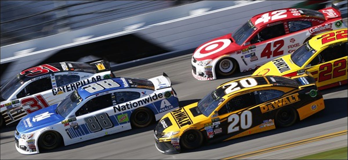 Carrera de Nascar en Daytona 500