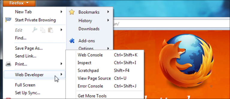 Cómo utilizar las herramientas de desarrollo web de Firefox