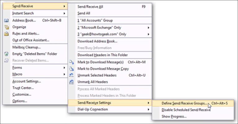 Obligar a Outlook 2007 a descargar elementos IMAP completos