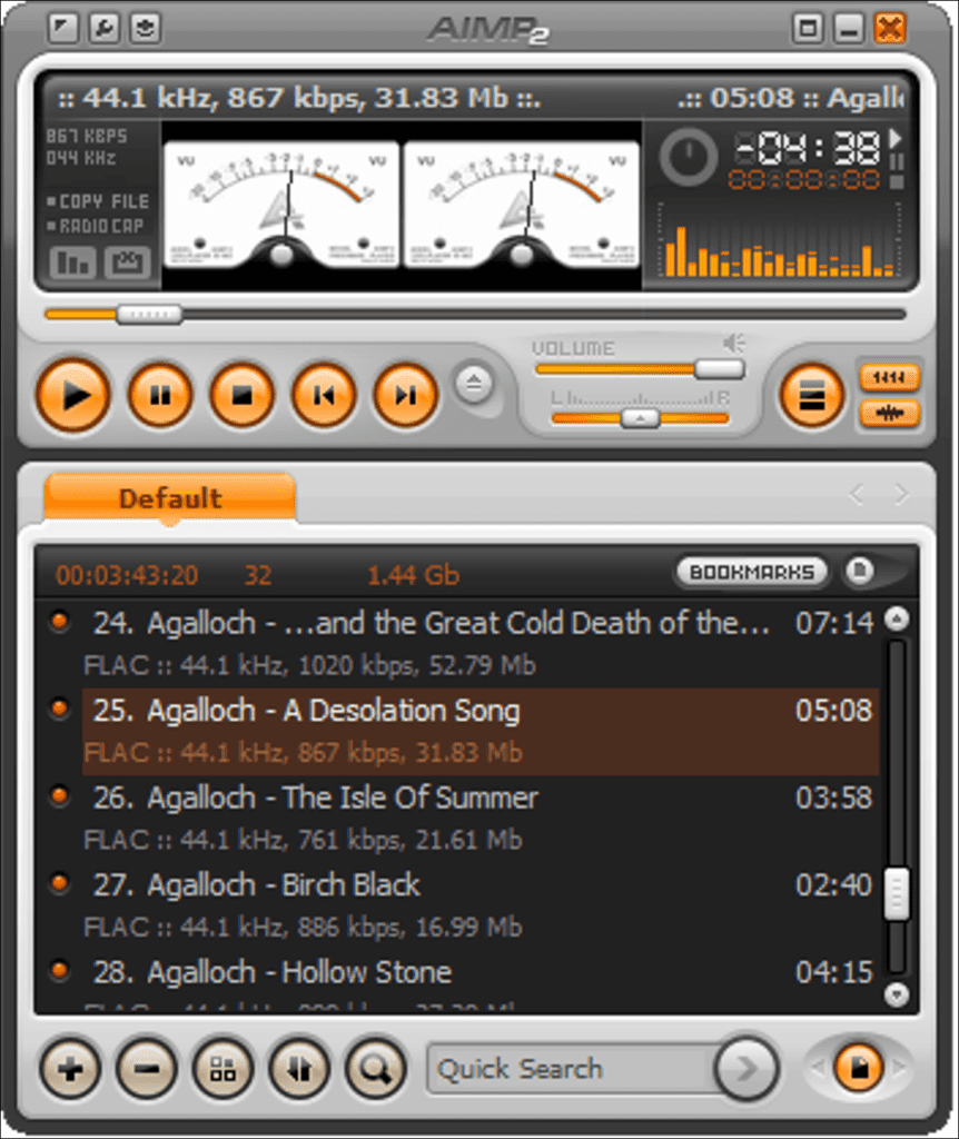 Opinión de Geek: AIMP 2 Music Player