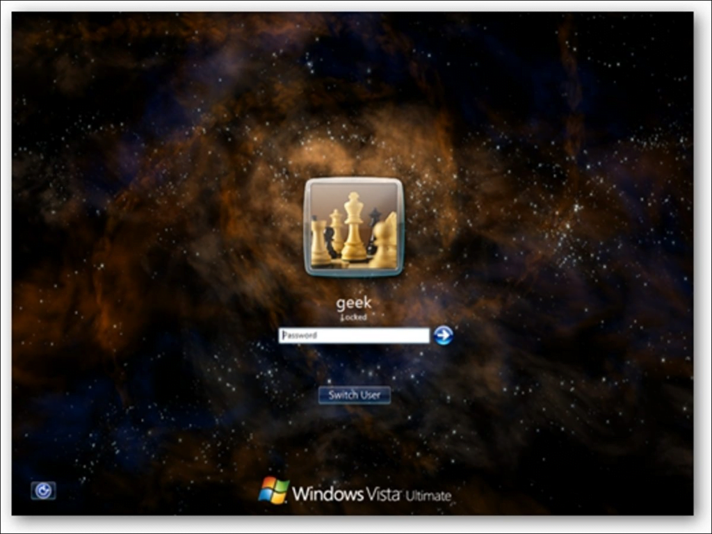 Personalice su pantalla de inicio de sesión de Windows Vista