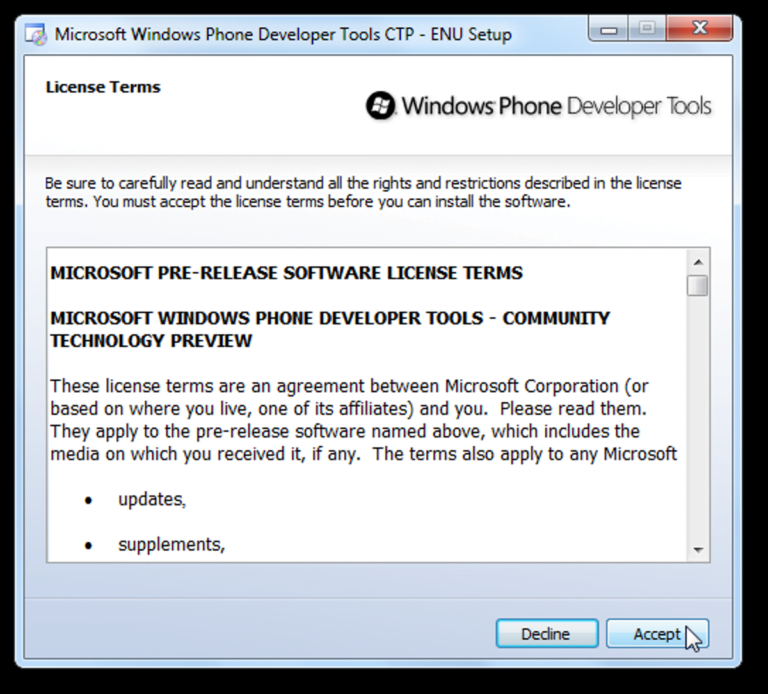 Pruebe Windows Phone 7 en su PC hoy