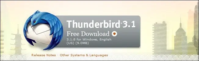 Thunderbird para su sistema operativo